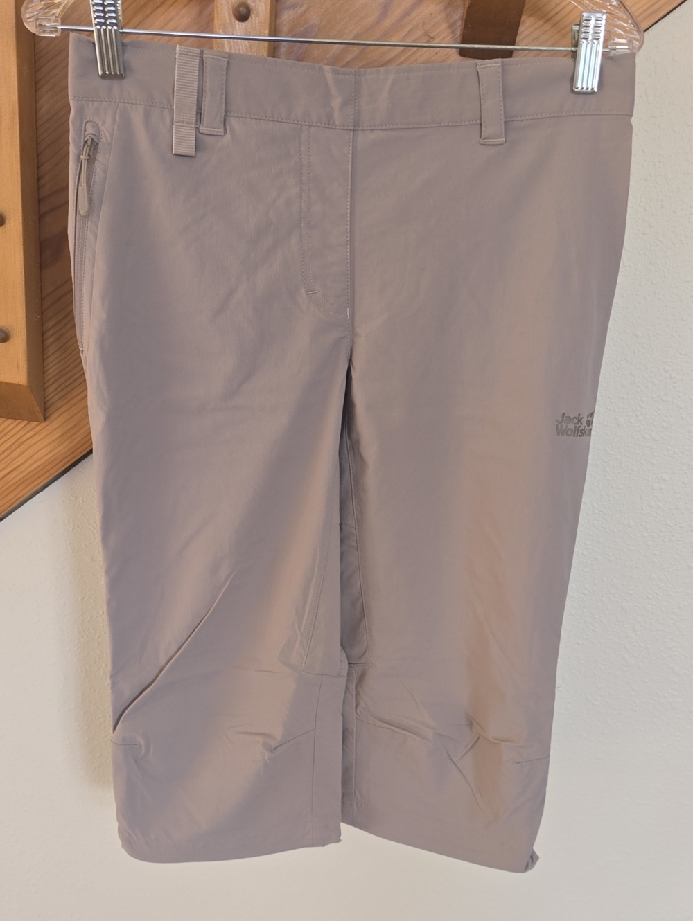 Taupe Capri Shorts